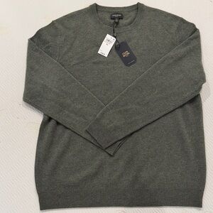 NWT Club Room Men's cashmere Olive Crewneck Sweater